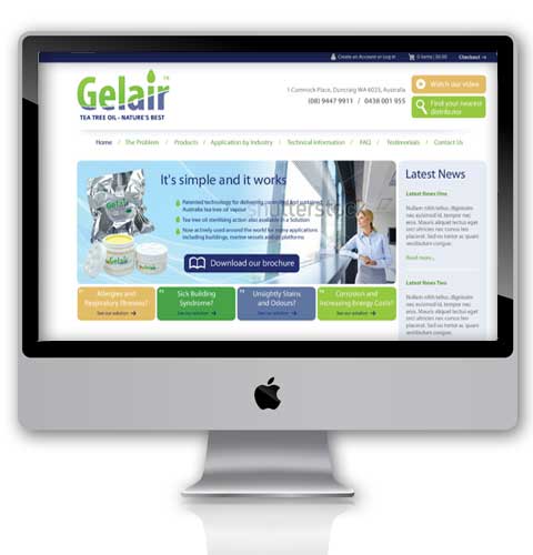Gelair Website 